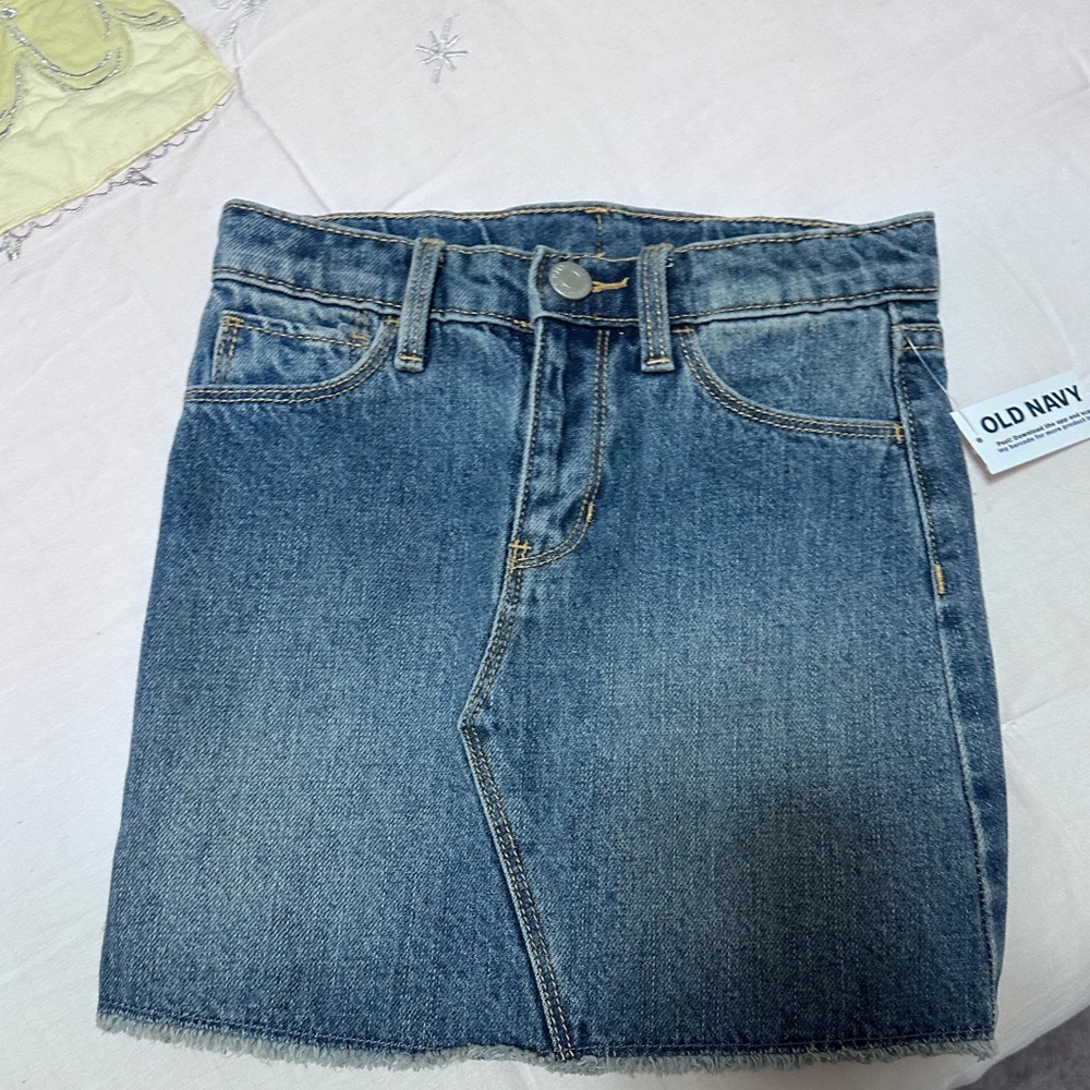 toddler Jean skirt